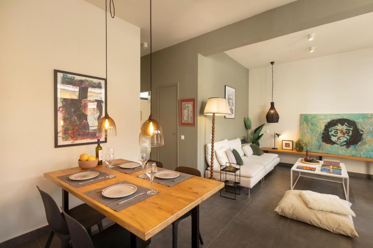 Ferienwohnung Α Rare Lux Artistic Renv Gem Opposite Emst Museum Athen Exterior foto